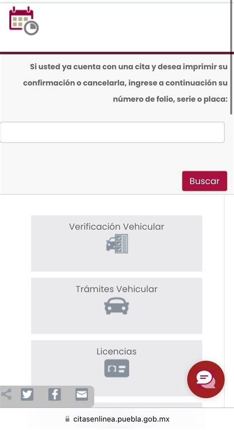 citas en puebla|Portal de Citas de Verificación del Estado de Puebla